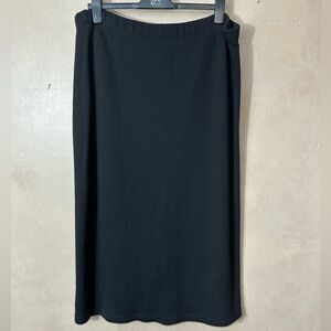 Lundstrom Elegant Black Pencil Skirt